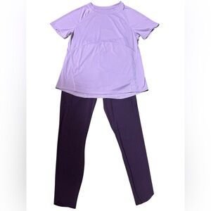 Avia Women’s Workout bundle Size Medium 8-10 Purple Ventilated Members Mark